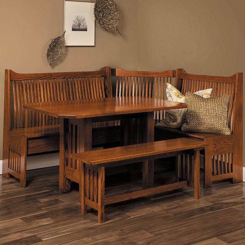 Mission Amish Breakfast Nook Set, $3,706.00