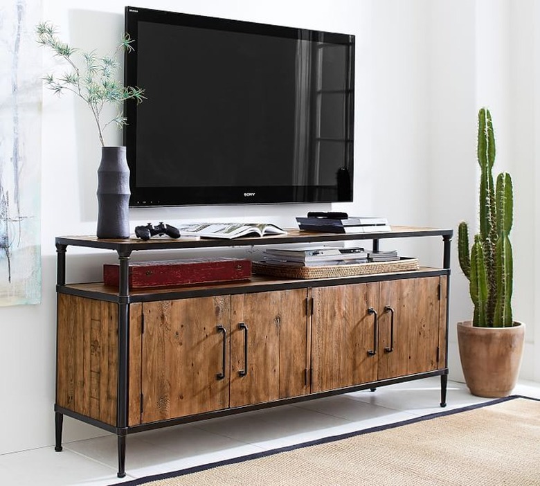 Juno Reclaimed Wood Media Console Table, $999