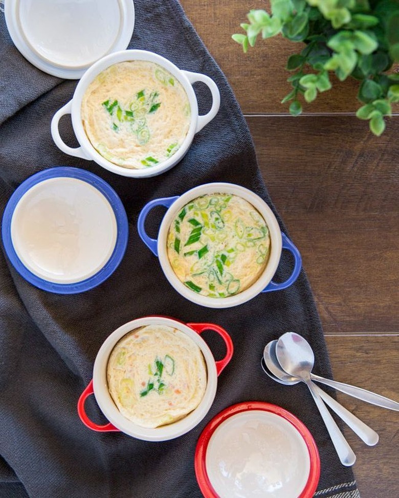 Korean steamed eggs