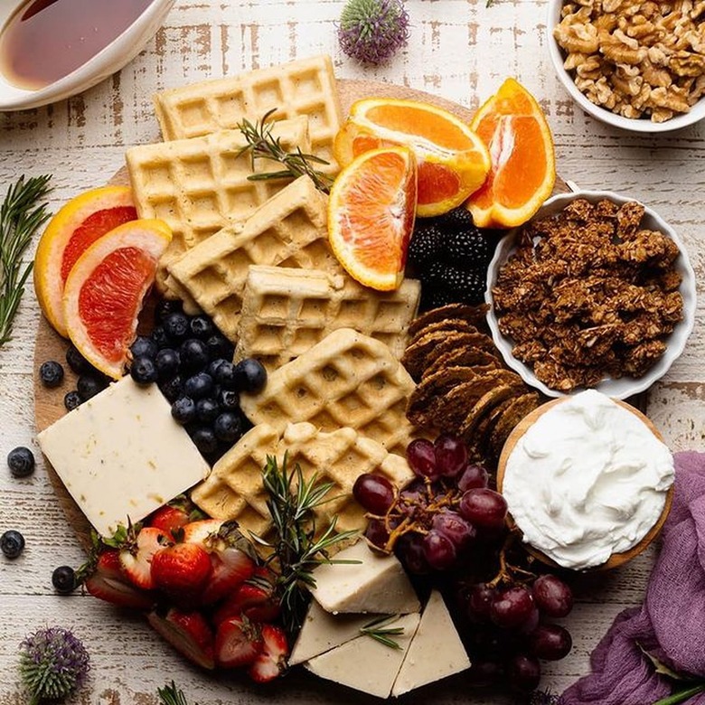 Orchids and Sweet Tea's Vegan Brunch Charcuterie Board