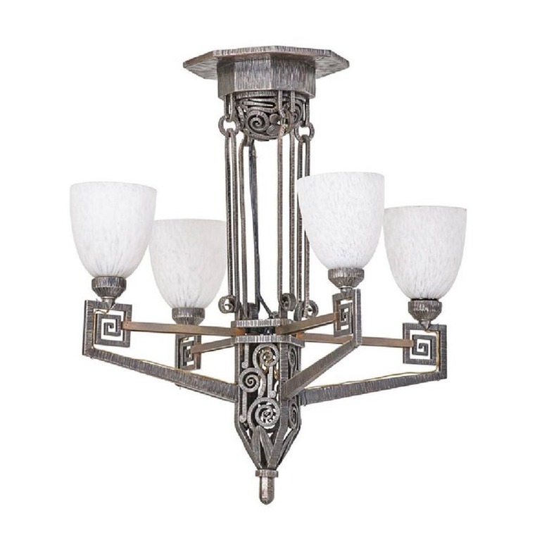 vintage art deco chandelier