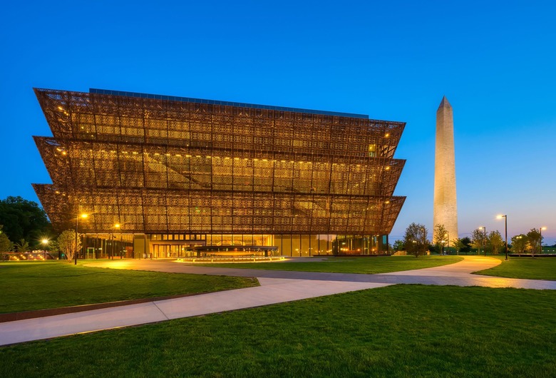 National Museum of African American History seen from the outside