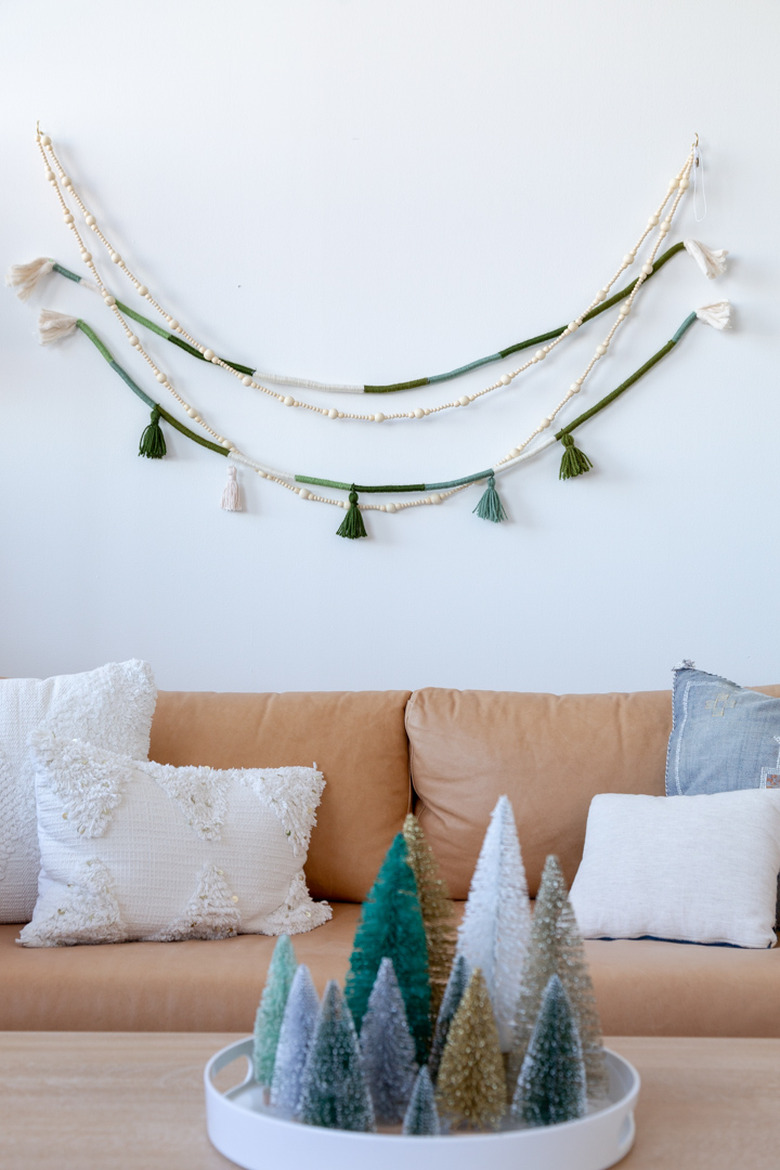 Boho Holiday Rope and Tassel Garland DIY