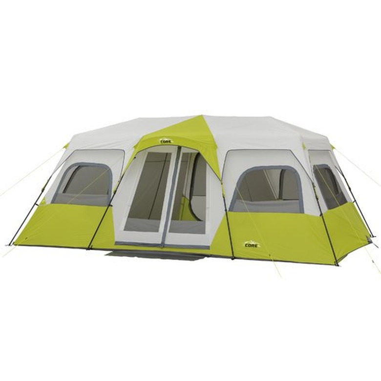 cabin-style tent