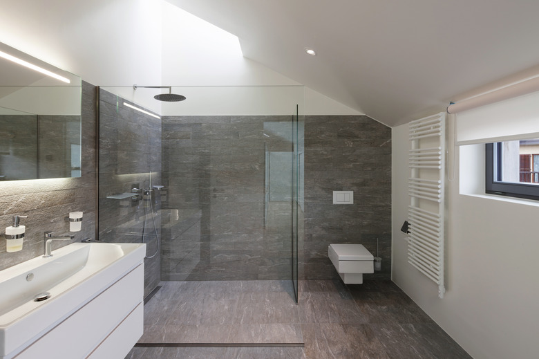 Bathroom of a modern house