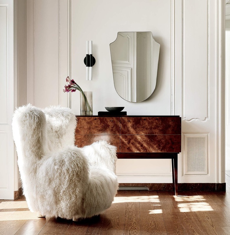 Fur chair