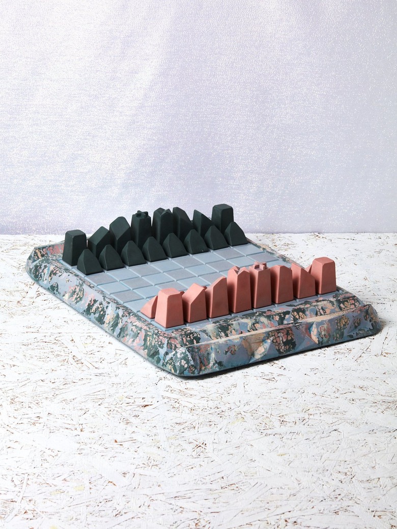 Concrete Cat Chess Set, $1,400