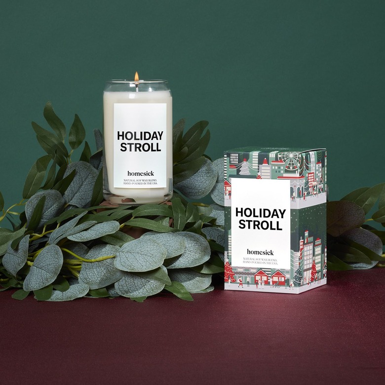 Homesick Holiday Stroll Candle, $34