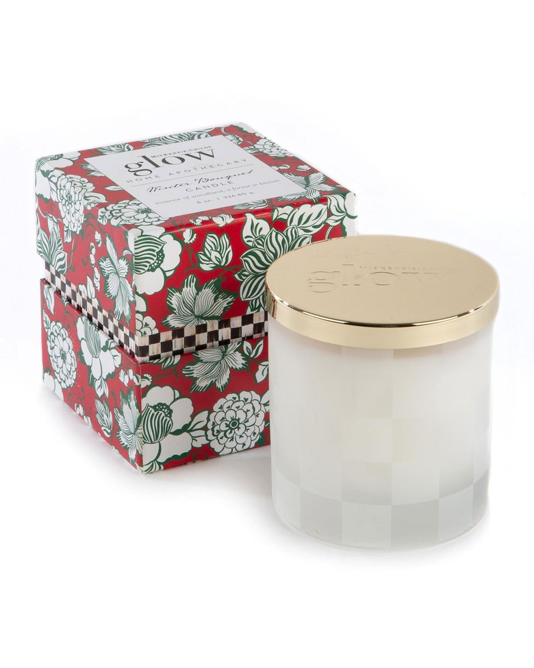 MacKenzie-Childs Winter Bouquet Candle, $58