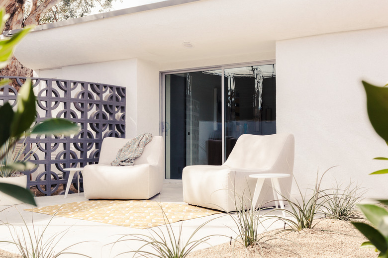 Modern patio furniture