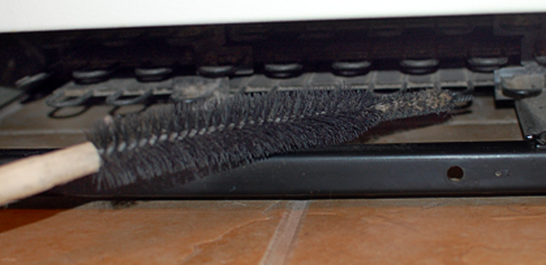 A refrigerator coil brush.