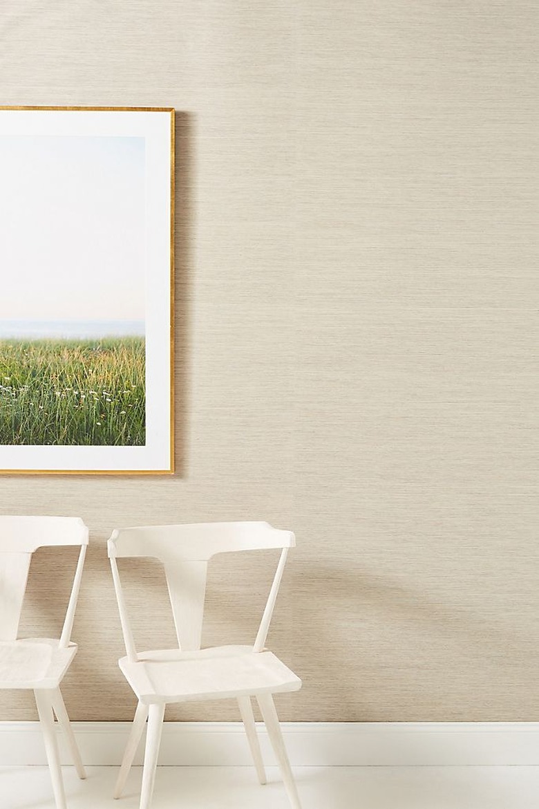 sisal style coastal wallpaper