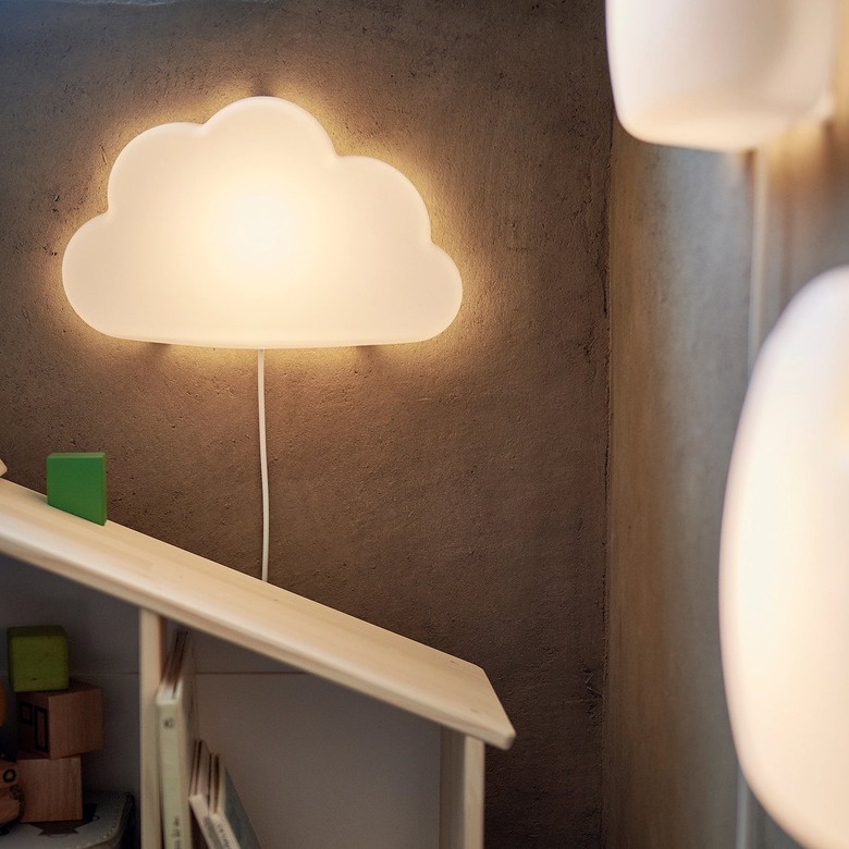 cloud wall sconce