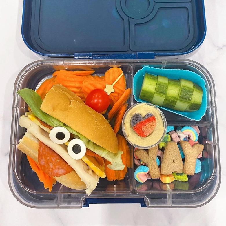 Silly sandwich bento box