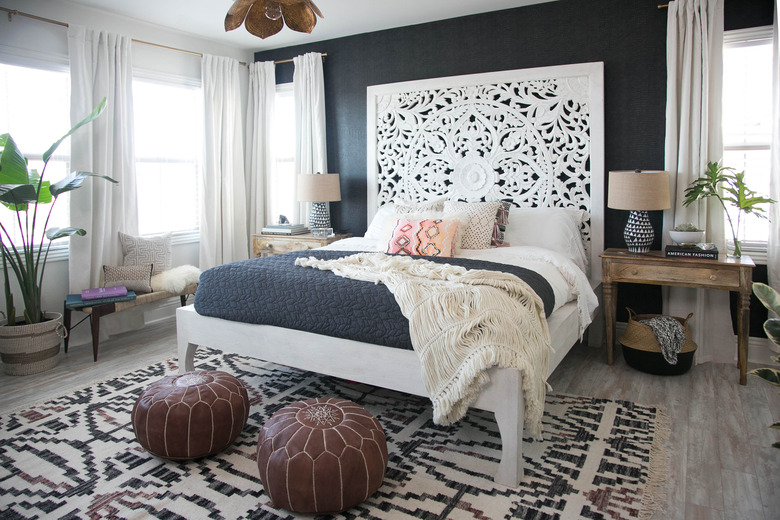 Audrina Patridge master bedroom by Carla Choy