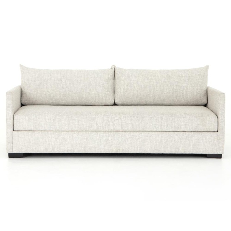 sleeper sofa with performance fabric