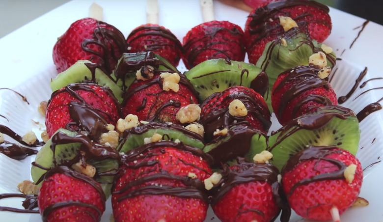 Food Heaven Chocolate Fruit Kabobs