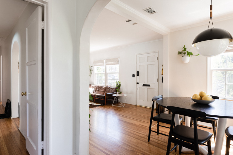 Dining room and dining room light