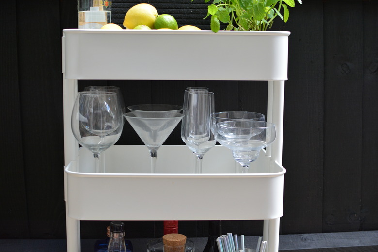 IKEA bar cart