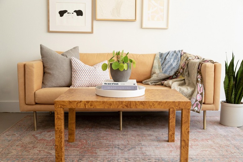 IKEA Hack: Burlwood Coffee Table