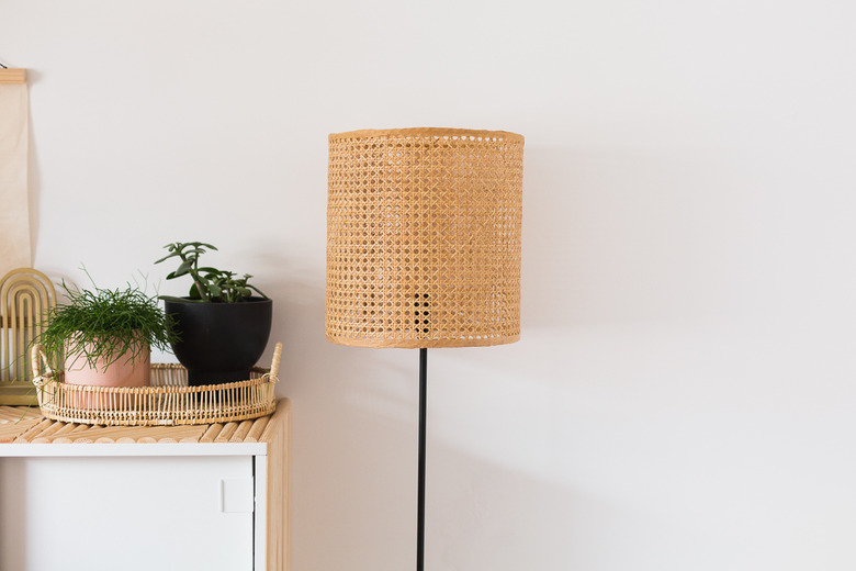 Rattan Lampshade DIY