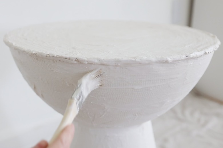 Diy Chic Plaster Side Table Tutorial Video Hunker