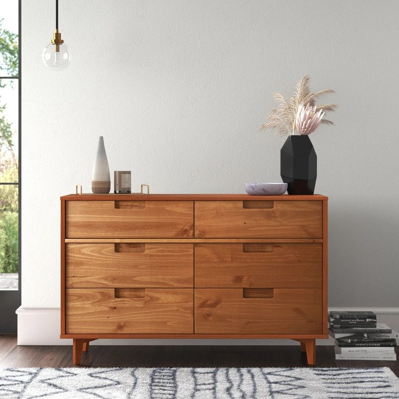 wooden dresser