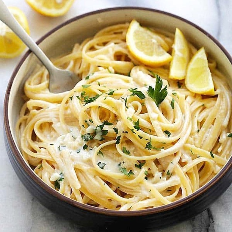 Rasa Malaysia's Instant Pot Creamy Garlic Parmesan Pasta