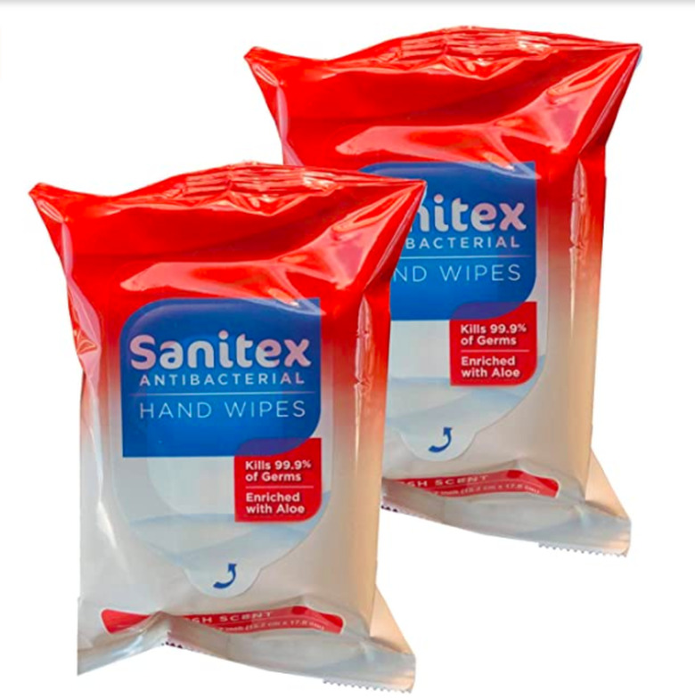 Anti-bacterial wipes