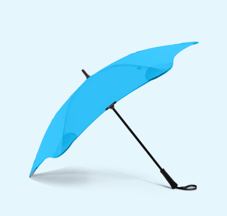 Blue umbrella