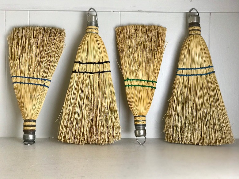 Vintage Straw Mini Broom, $13-$15