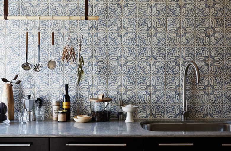 Boho Kitchen Backsplash