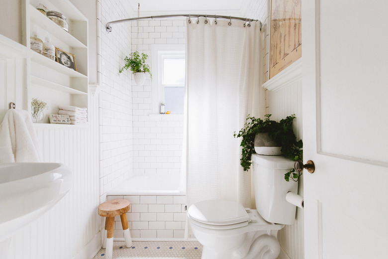 Farmhouse Shower Ideas Grit and Polish