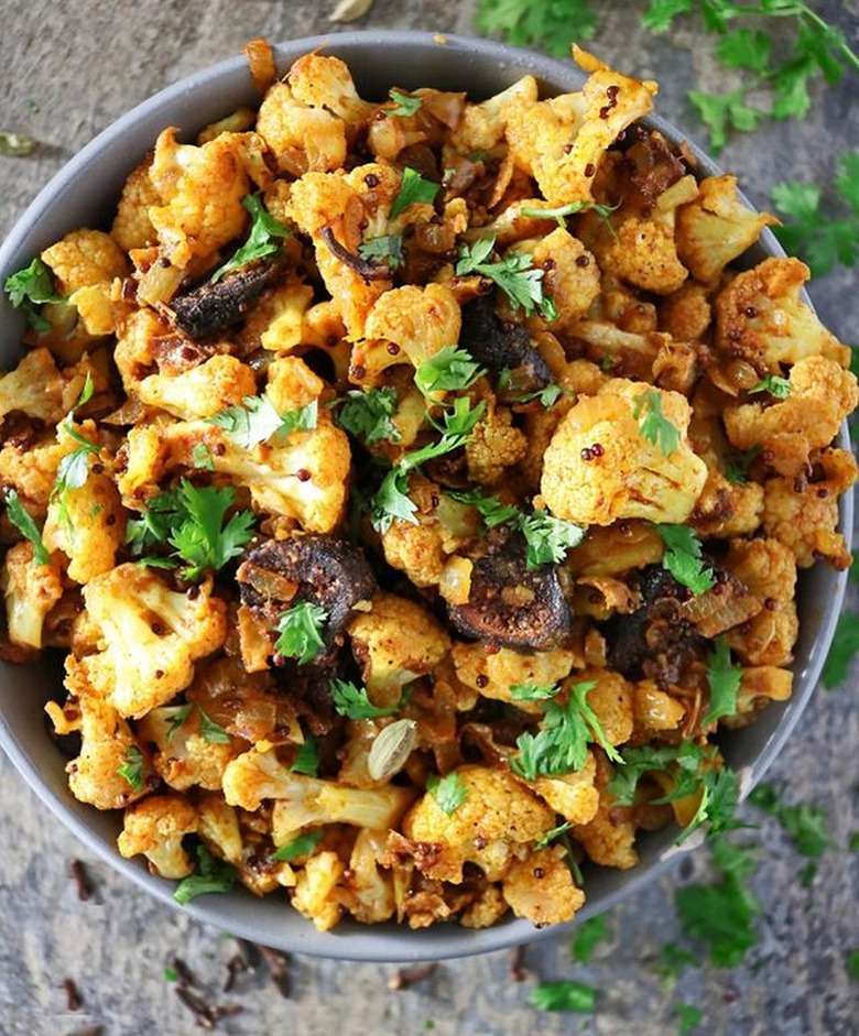 Savory Spin Spicy Cauliflower With Figs