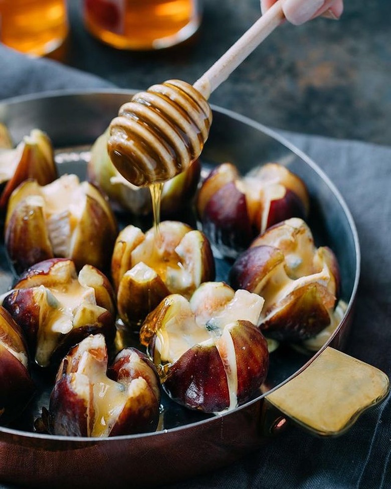 Striped Spatula Stuffed Figs