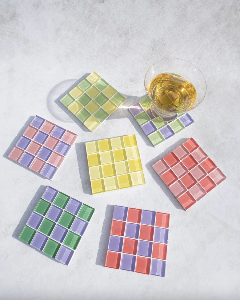 Subtle Art StudiosGlass Tile Coaster, $18