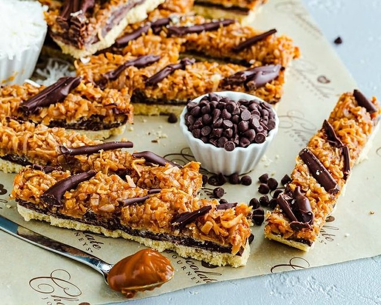 Spoonabilities' Caramel Coconut Bars