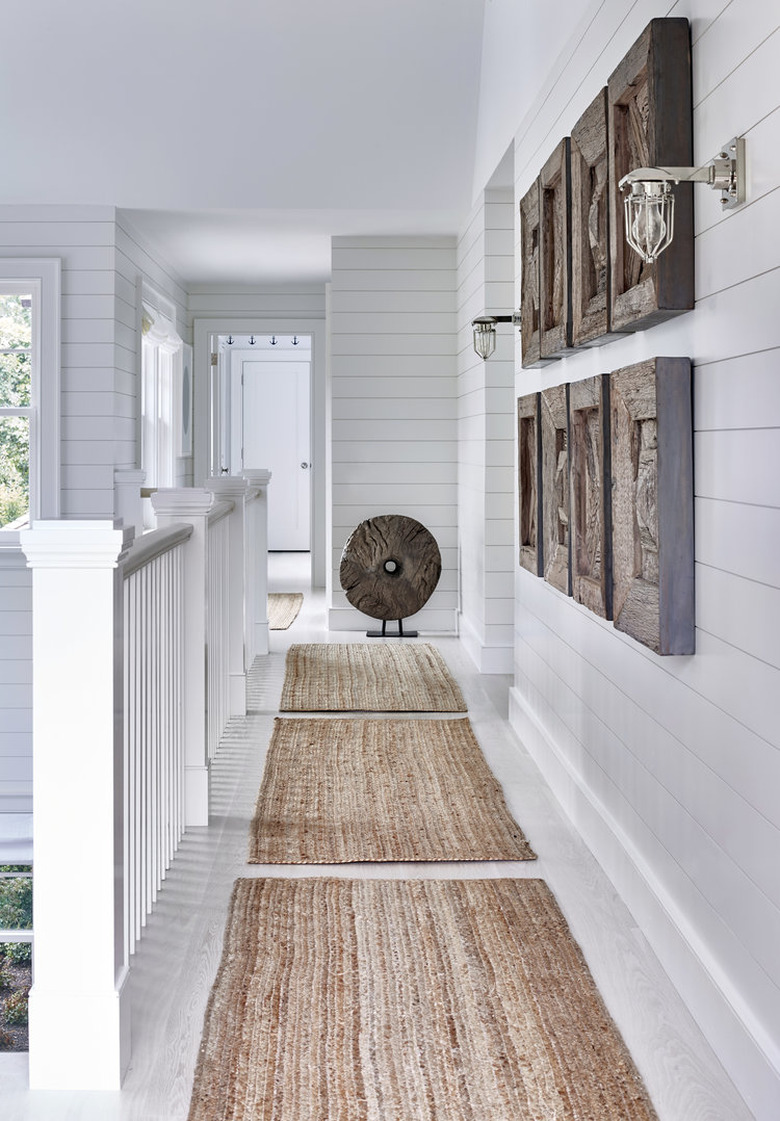 A triplet of runners in an Amagansett beach house.