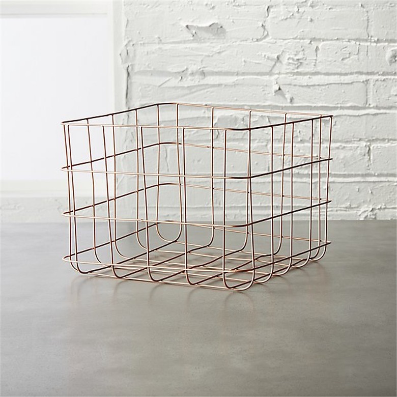 Copper Wire Storage Basket