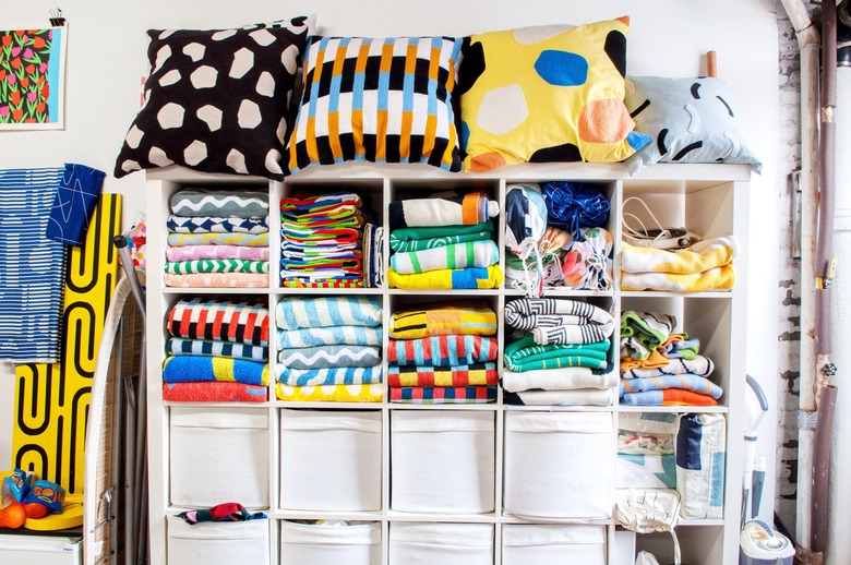 blanket storage ideas storage shelves