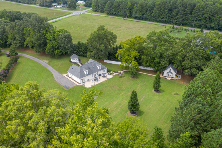 Two home office sheds on one property in North Carolina