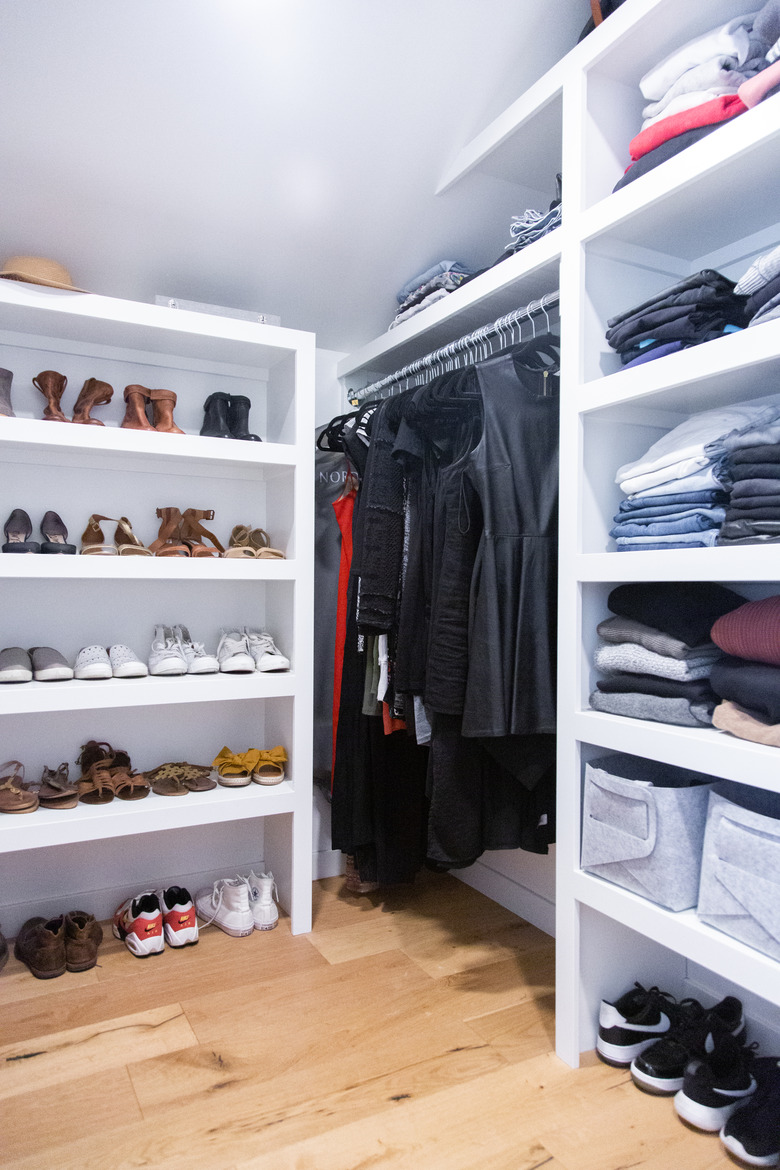 orderly closet