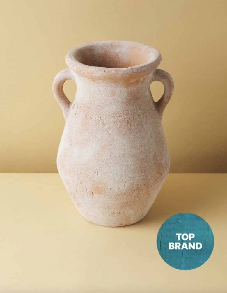 terracotta vase