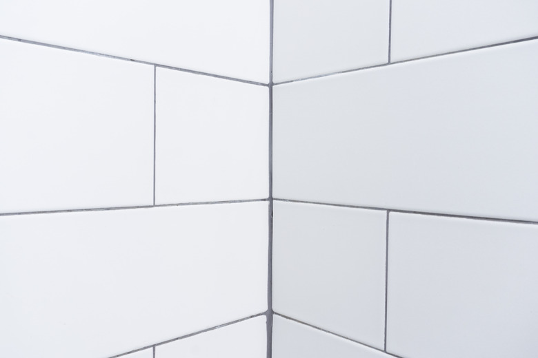 white tile pattern