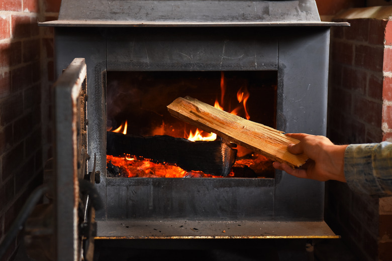 Old Wood Stove