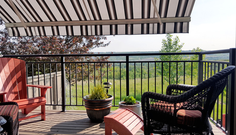 Summer Deck Comfort Under The Awning