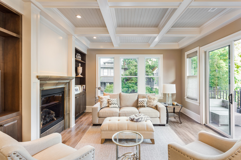 Luxurious Living Room in new home