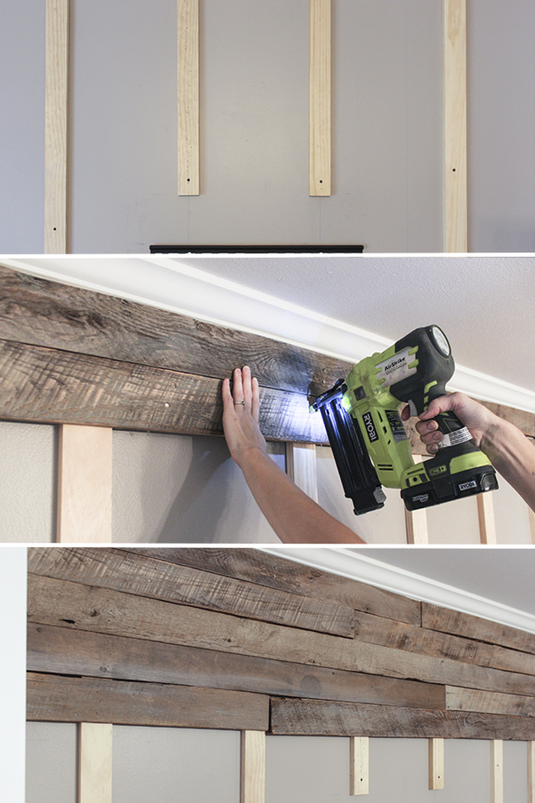 How to Create a Wood Pallet Accent Wall | Hunker