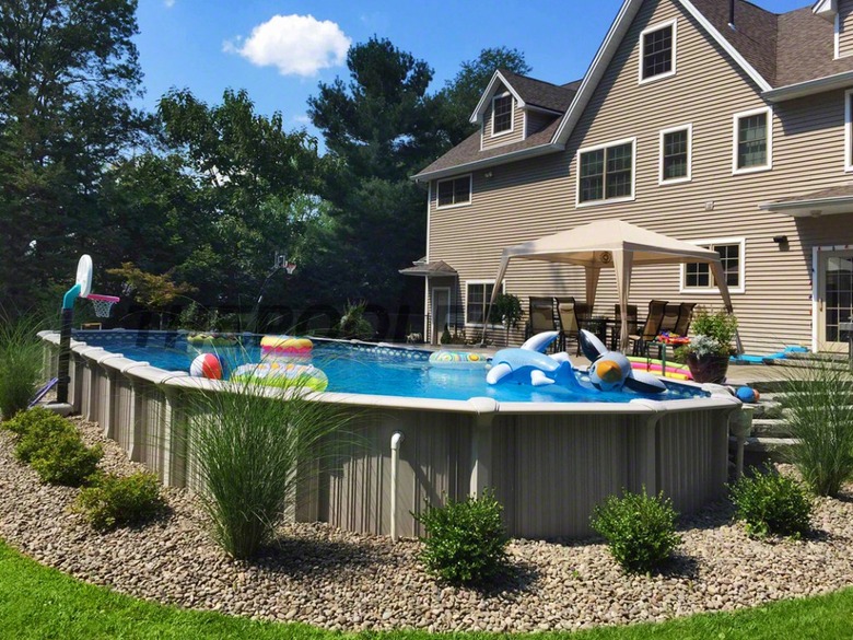 Above ground pool from The Pool Factory