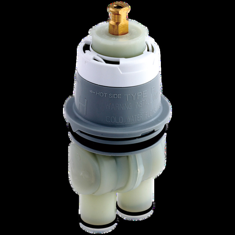 Delta shower valve cartridge